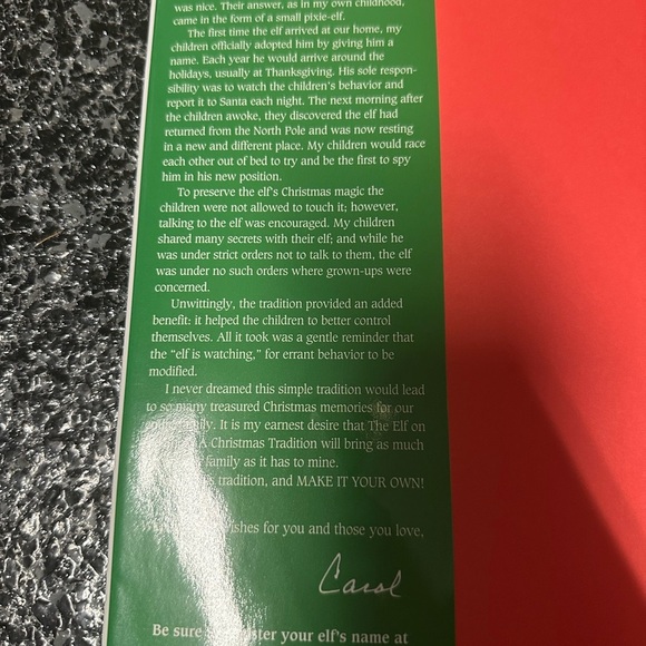 Elf on the Shelf A Birthday & Christmas Tradition HardCover 2 Children’s Books - Picture 9 of 9